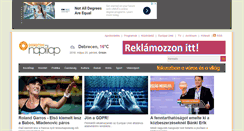 Desktop Screenshot of debreceninapilap.hu